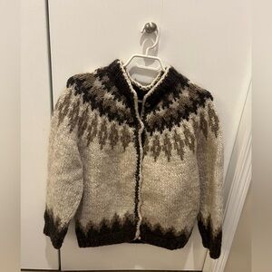 Handmade Vintage Fair Isle Cardigan